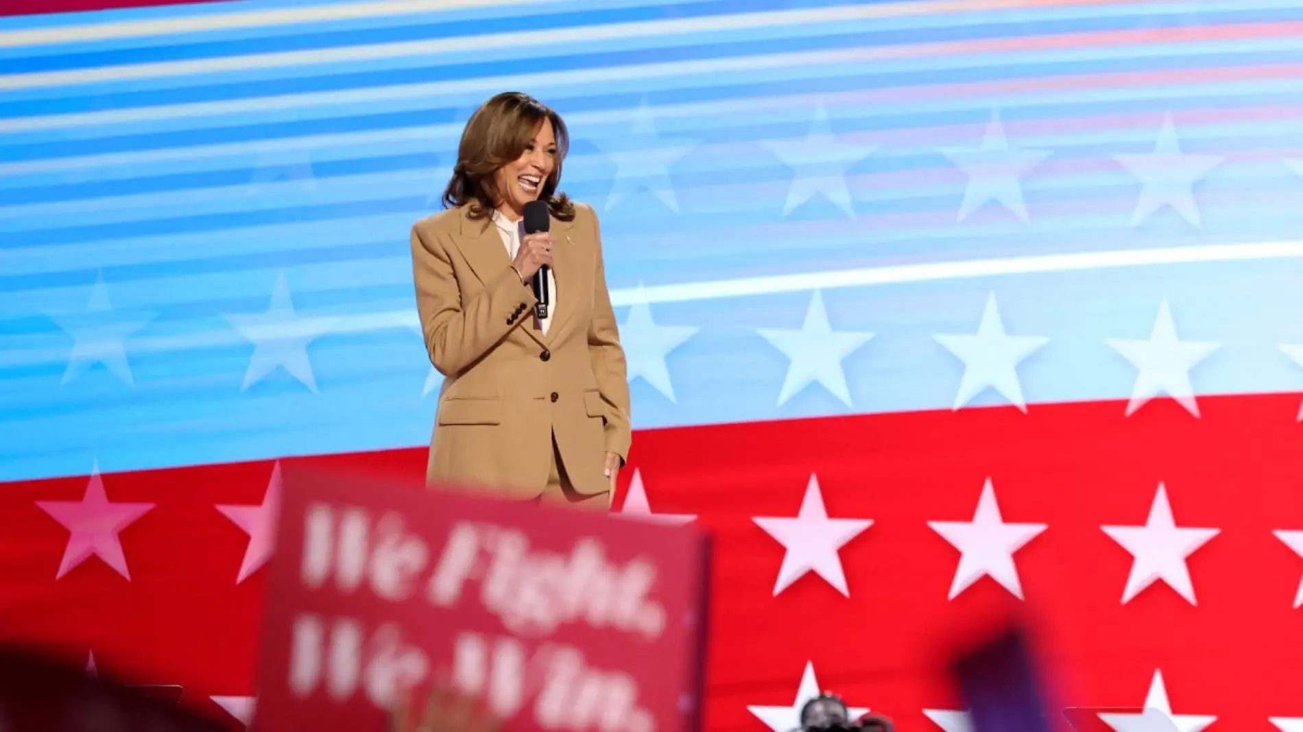 Kamala Harris en la Convención Demócrata